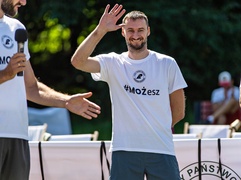 Mistrzowski trening w lesie