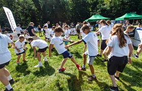 Mistrzowski trening w lesie