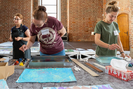 Patykiem po wodzie... malowane