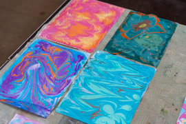 Patykiem po wodzie... malowane