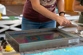 Patykiem po wodzie... malowane