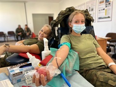 Popłynęła żołnierska, tak potrzebna innym, krew