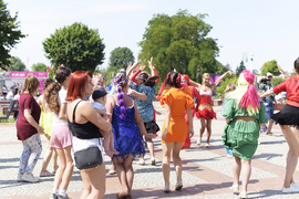 Elbląg planem zdjęciowym spektaklu tanecznego