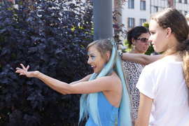 Elbląg planem zdjęciowym spektaklu tanecznego