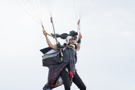 Pobić rekord pod chmurami