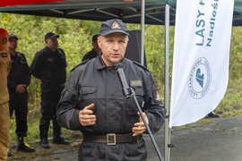 Pożar w bazie paliw i lasach Zaporowa