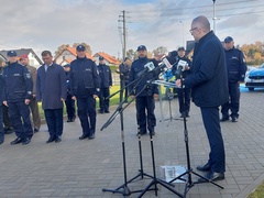 Przeprowadzka policji z Młynar