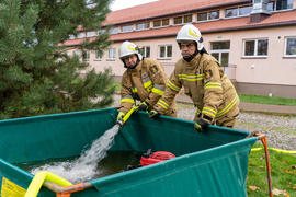 Strażacka młodzież ćwiczyła w Zwierznie