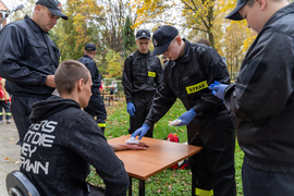 Strażacka młodzież ćwiczyła w Zwierznie