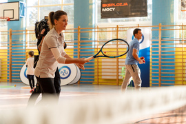 Gem z Agnieszką Radwańską