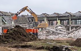 Po byłym Truso wkrótce zostaną gruzy