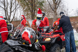 Motomikołaje przyjechali z pomocą