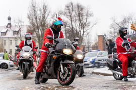 Motomikołaje przyjechali z pomocą