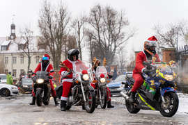 Motomikołaje przyjechali z pomocą