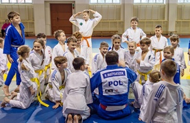 Judoka Przemysław Matyjaszek na „Spotkaniu z Mistrzem“