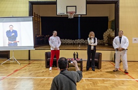 Judoka Przemysław Matyjaszek na „Spotkaniu z Mistrzem“