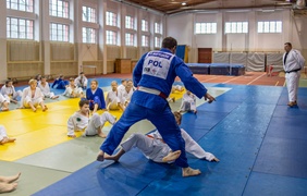 Judoka Przemysław Matyjaszek na „Spotkaniu z Mistrzem“