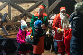 Mikołaj z wizytą w Łęczu