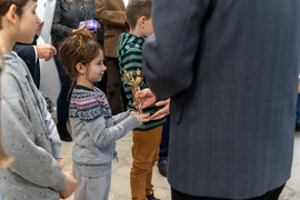 Strzelcy Orlika z pucharami