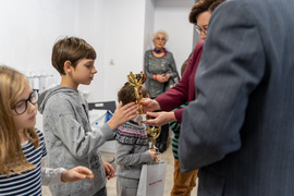 Strzelcy Orlika z pucharami