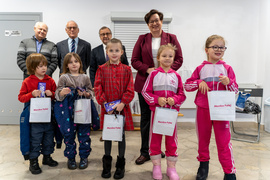 Strzelcy Orlika z pucharami