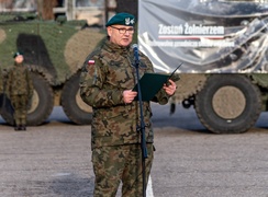 Mariusz Błaszczak w Elblągu: „Nasycamy wojskiem polskim wschodnią część naszego kraju”