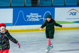 Igrce na lodowisku Helena