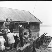 Wielka woda pod Elblągiem. Tak było 40 lat temu...  (Elbląskie Archiwum Foto) 