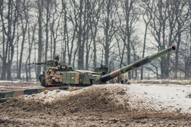 Sprawdzian z jazdy czołgiem