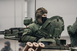 Sprawdzian z jazdy czołgiem