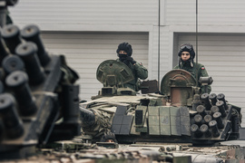 Sprawdzian z jazdy czołgiem