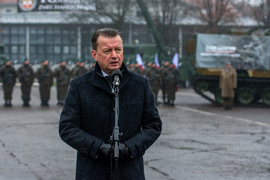Żołnierska przysięga w Elblągu