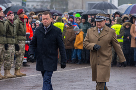 Żołnierska przysięga w Elblągu