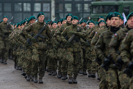 Żołnierska przysięga w Elblągu