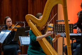 Wieczór w krainie harfowych melodii