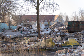 Rozbiórka przy Warszawskiej
