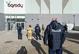 Alarm bombowy w Ogrodach. To tylko ćwiczenia