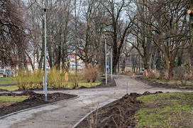 Coraz więcej zmian w parku Planty