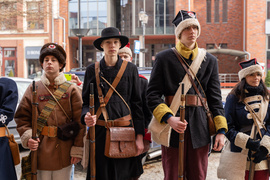 Rekonstruktorzy oddali hołd powstańcom