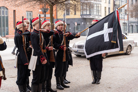 Rekonstruktorzy oddali hołd powstańcom