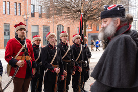 Rekonstruktorzy oddali hołd powstańcom