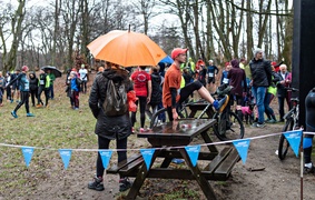 Półmaraton w deszczu