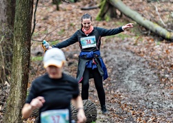 Półmaraton w deszczu