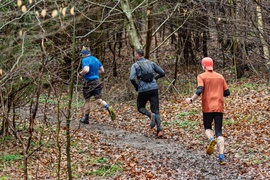 Półmaraton w deszczu