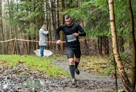 Półmaraton w deszczu
