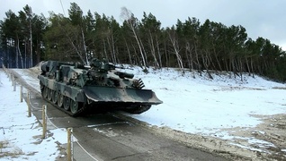 Manewry wojskowe na przekopie