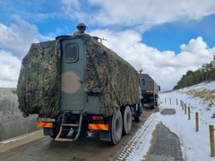 Manewry wojskowe na przekopie