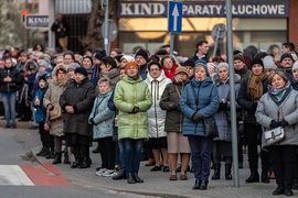 Z krzyżem przez Elbląg