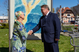 \"Pojednanie i miłość to przesłanie Anioła nad Elblągiem”