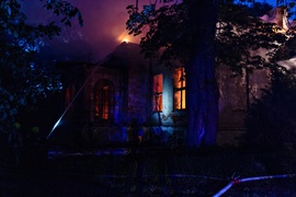 Pożar w Połoninach